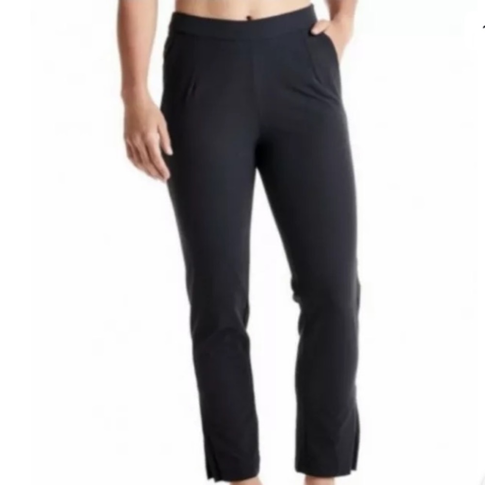 OISELLE Pencil Ankle Pants Nylon Spandex